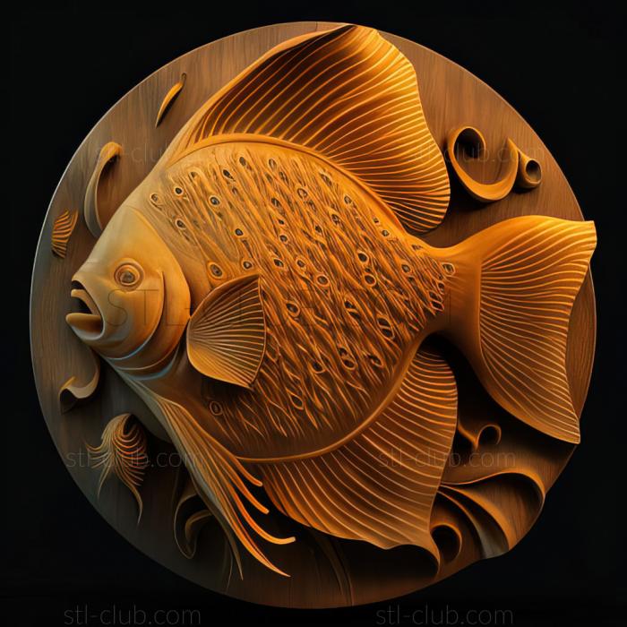 st Discus fish